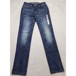 American Eagle Jeans‎ Mens Size 28X24 Blue Stretch Slim Straight Next Level Flex